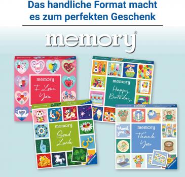 48 Karten Ravensburger Kinderspiel Kartenlegespiel memory moments Good Luck 23488