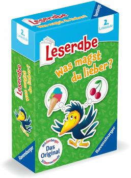 Ravensburger Kartenspiel Quizspiel Leserabe Was magst du lieber? 23497