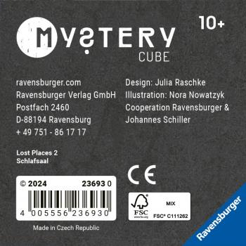 Ravensburger Familienspiel Exit Cube Mystery Cube Lost places Der Schlafsaal 23693