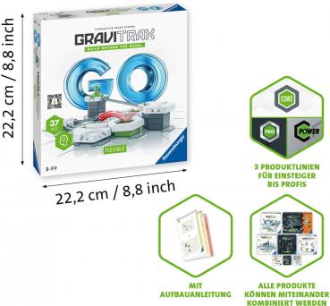 Ravensburger Kugelbahn GraviTrax GO Flexible 23705