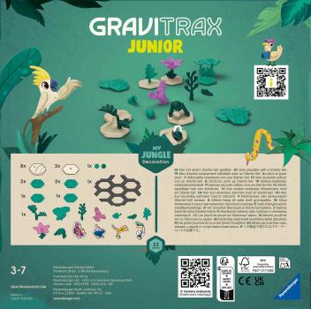 Ravensburger Kugelbahn GraviTrax JUNIOR Extension Jungle 23747