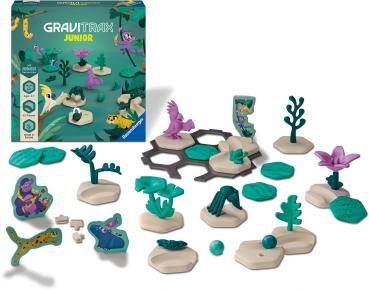 Ravensburger Kugelbahn GraviTrax JUNIOR Extension Jungle 23747