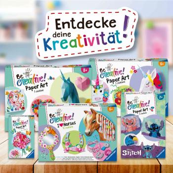 Ravensburger Creation kreative Grundtechniken Be Creative Bastelset Pferde 23751