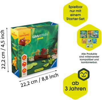 Ravensburger Kugelbahn GraviTrax JUNIOR Extension Disney König der Löwen 23862