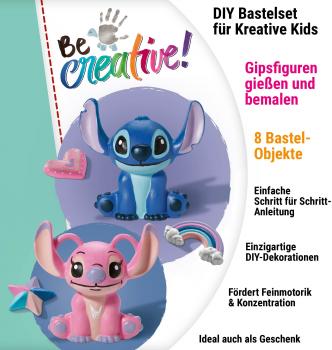 Ravensburger Creation kreative Grundtechniken Be Creative Gipsgießen Disney Stitch 23877