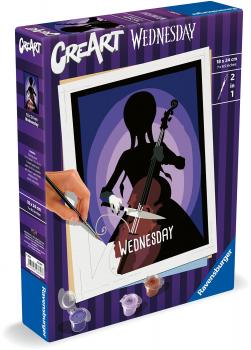 Ravensburger Malen nach Zahlen CREART Trend Serie D Character Wednesday 23889