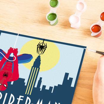 Ravensburger Malen nach Zahlen CREART Trend Serie Quadratisch Spiderman Spidey 23891