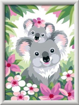 Ravensburger Malen nach Zahlen CREART Trend Serie D Koala Cuties 23936