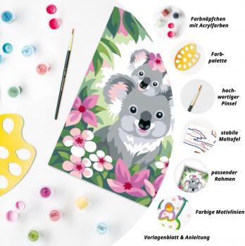 Ravensburger Malen nach Zahlen CREART Trend Serie D Koala Cuties 23936