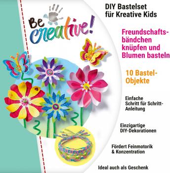 Ravensburger kreative Grundtechniken Be Creative Mini Freundschaftsbändchen & Blumen 23963