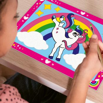 Ravensburger Malen nach Zahlen Junior Zauberponys mit Regenbogen 23983