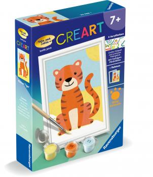 Ravensburger Malen nach Zahlen CREART Serie F Kleiner Tiger 23988