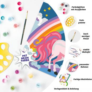 Ravensburger Malen nach Zahlen CREART Serie D Pinkes Einhorn 23996