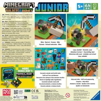 Ravensburger Kinderspiel Strategiespiel Minecraft Builders & Biomes Junior 24615