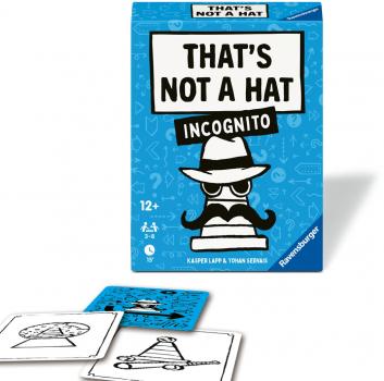 Ravensburger Kartenspiel Kartenlegespiel That's not a hat Incognito 24685