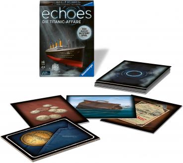 Ravensburger Familienspiel Audiospiel echoes Die Titanic Affäre 24698