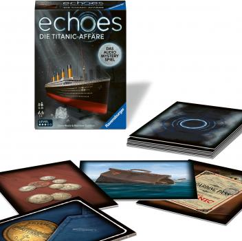 Ravensburger Familienspiel Audiospiel echoes Die Titanic Affäre 24698