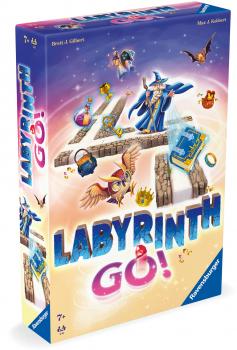 Ravensburger Familienspiel Such- und Schiebespiel Labyrinth GO! 24699