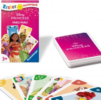 32 Blatt Ravensburger Kinder Kartenspiel Erster Kartenspaß Disney Princess Mau Mau 24709