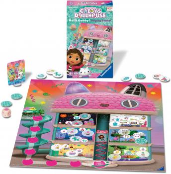 Ravensburger Mitbringspiel Such- und Merkspiel Gabby's Dollhouse Helft Gabby! 24724