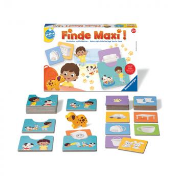 Ravensburger Spielend Erstes Lernen Lernspiel Finde Maxi! 24737