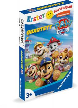 32 Blatt Ravensburger Kinder Kartenspiel Erster Kartenspaß Paw Patrol Quartett 24760