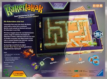 Ravensburger Kinderspiel Reaktionsspiel Kakerlakak Glow in the Dark 24762