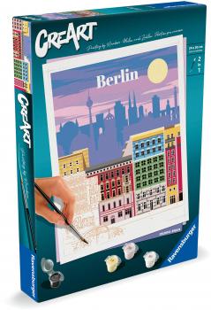 Ravensburger Malen nach Zahlen CREART Trend Serie C Citys Farbenfrohes Berlin 25521