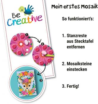 Ravensburger Mosaic Be Creative Midi Bastelset DIY Mosaik Mein Bambi 25534