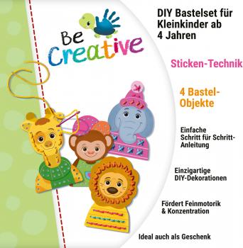 Ravensburger kreative Grundtechniken Be Creative Mini Sticken ohne Nadel 25536