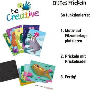 Ravensburger kreative Grundtechniken Be Creative Mini Prickeln 25537