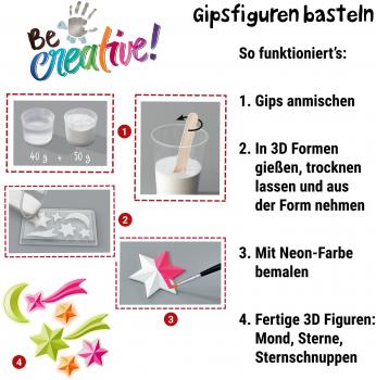 Ravensburger Basteln Be Creative Mini Leuchtsterne 25538