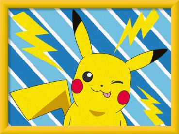 Ravensburger Malen nach Zahlen CREART Serie D Character Pokémon Freches Pikachu 25557