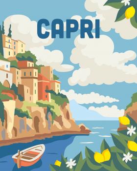 Ravensburger Malen nach Zahlen CREART Trend Serie C Capri 25893