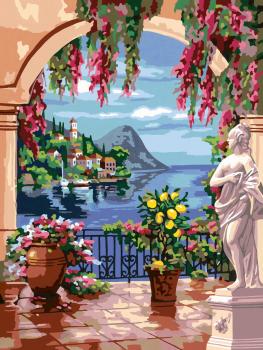 Ravensburger Malen nach Zahlen CREART Premium Serie B Adults Premium Lago Maggiore 25963