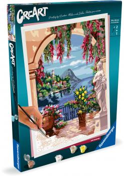 Ravensburger Malen nach Zahlen CREART Premium Serie B Adults Premium Lago Maggiore 25963