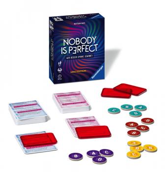 Ravensburger Die flotten Kleinen Kommunikationsspiel Nobody is Perfect - Mini Edition 26847