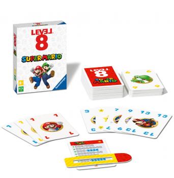 Ravensburger Kartenspiel Kartenlegespiel Super Mario Level 8 27343