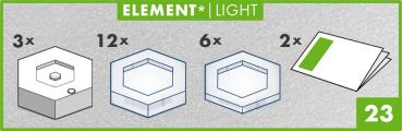 Ravensburger Kugelbahn GraviTrax POWER Element Light 27467