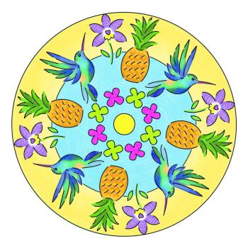 Ravensburger Creation Mandala Designer Midi Tropical 28518