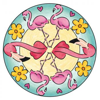 Ravensburger Creation Mandala Designer Mini Flamingo 28520