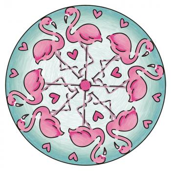 Ravensburger Creation Mandala Designer Mini Flamingo 28520