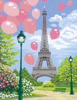 Ravensburger Malen nach Zahlen CREART Trend Serie C Spring in Paris 28992