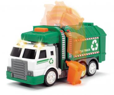 Dickie Spielfahrzeug Müllwagen Go Action / City Heroes Recycling Truck 203302018