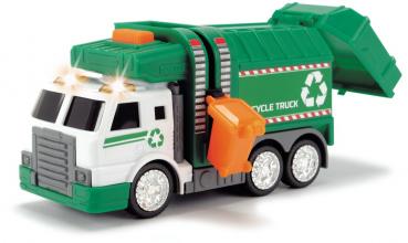 Dickie Spielfahrzeug Müllwagen Go Action / City Heroes Recycling Truck 203302018