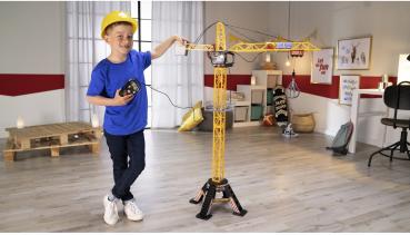 Dickie Baustelle Kran mit Steuerung Go Real / Construction Mega Crane 201139012