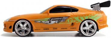 Jada ferngesteuertes Fahrzeug Auto Hollywood Rides RC Fast & Furious Brian's Toyota 1:24 253203021