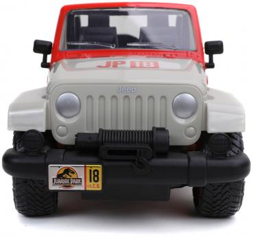 Jada ferngesteuertes Fahrzeug Auto Hollywood Rides RC Jurassic World Jeep Wrangler 1:16 253256000