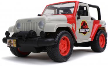 Jada ferngesteuertes Fahrzeug Auto Hollywood Rides RC Jurassic World Jeep Wrangler 1:16 253256000