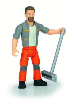 Dickie Spielfahrzeug Straßenreingung Go Real / Urban & Adventure Street Sweeper 203834003